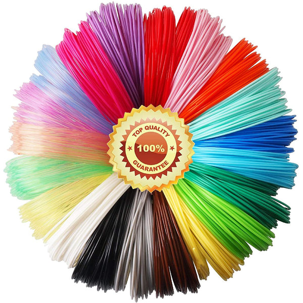 3D Pen Filament Refills, 20 Colors 328 Feet for 3D Printer Filament 1.75mm PLA